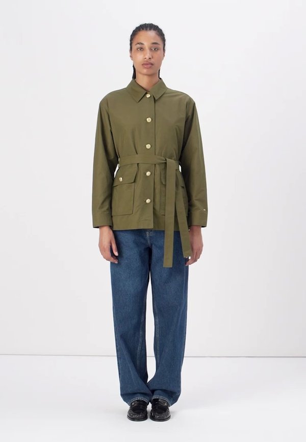 REGULAR FIELD JACKET - Summer jacket - utility olive3