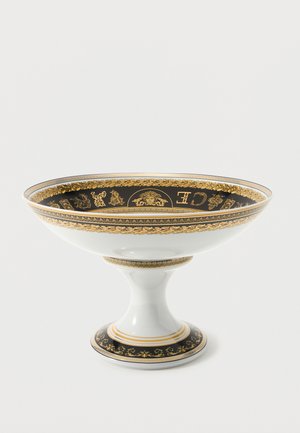 BOWL WITH FOOT UNISEX - Kauss - white/black