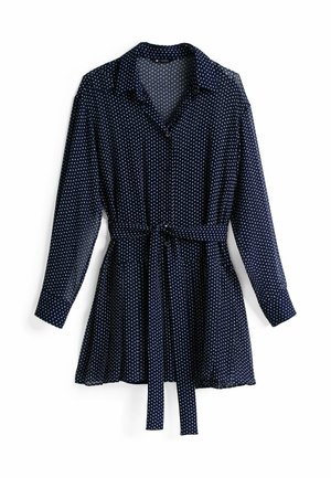 STAR MINI SHIRT DRESS - Robe chemise - dark blue