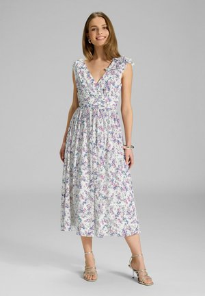 Day dress - ivory   navy