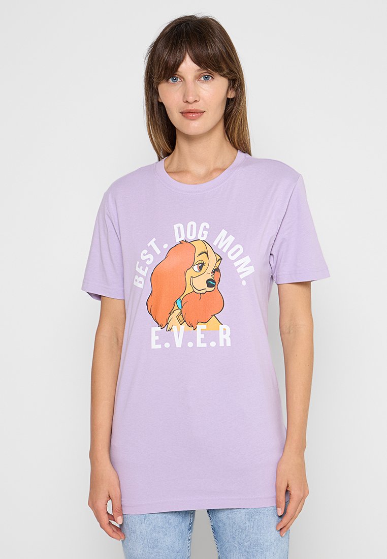 Disney T-shirt print lila