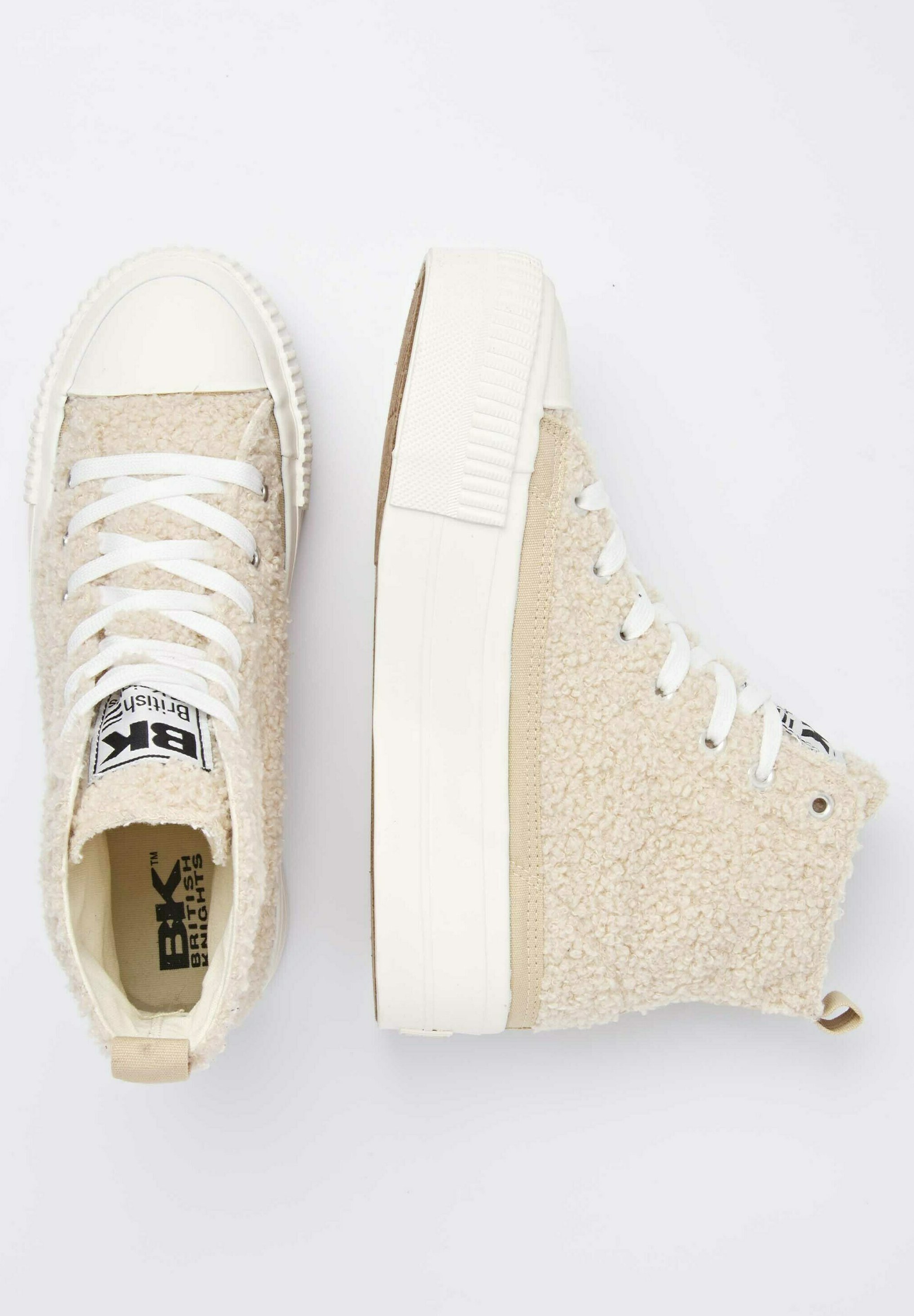 British Knights KAYA MID - Sneakers hoog - beige/Beige - Zalando.nl