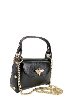 DrachenLeder TOSCANTO - Handbag - schwarz metallic
