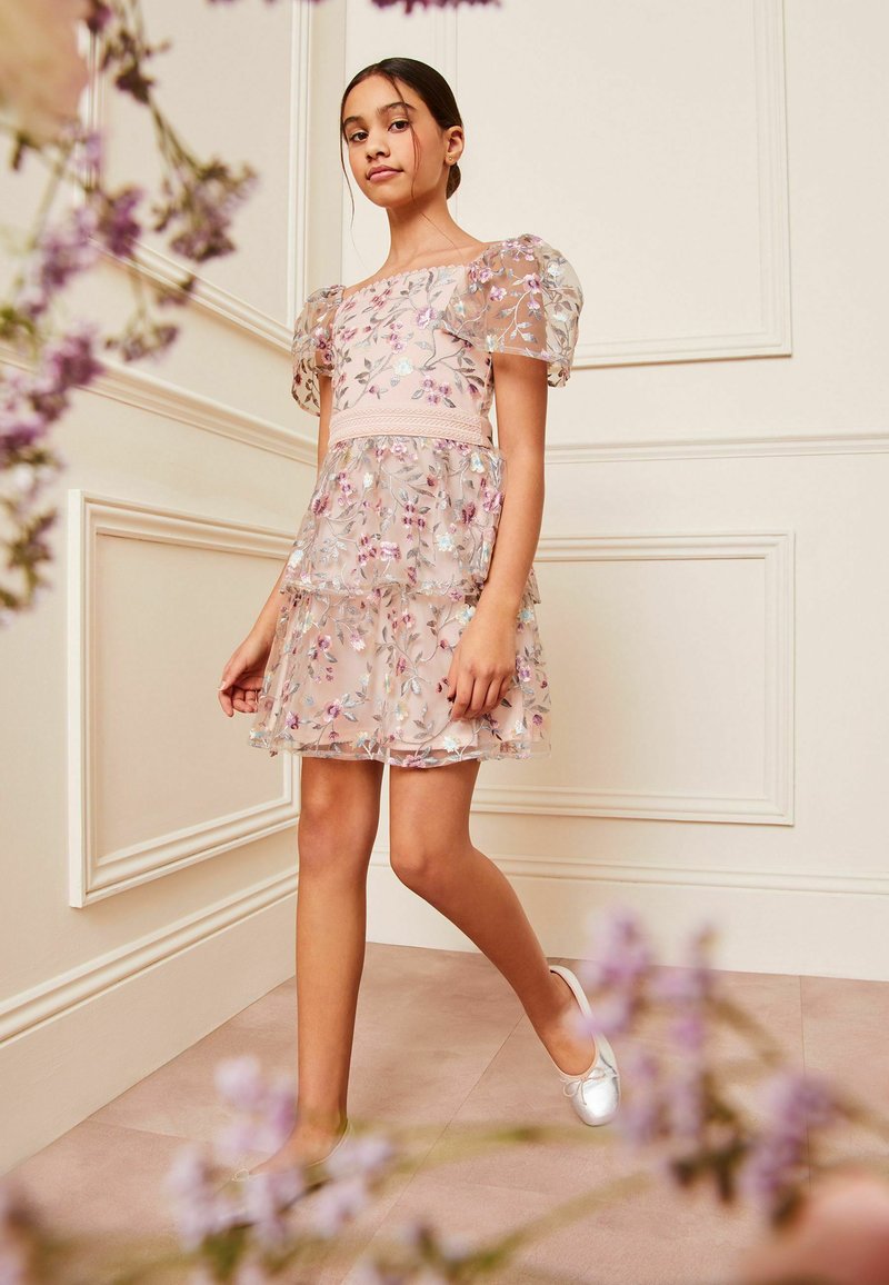 lipsy embroidered dress Evonne Embroidered Dress – Tadashi Shoji Official Online Boutique