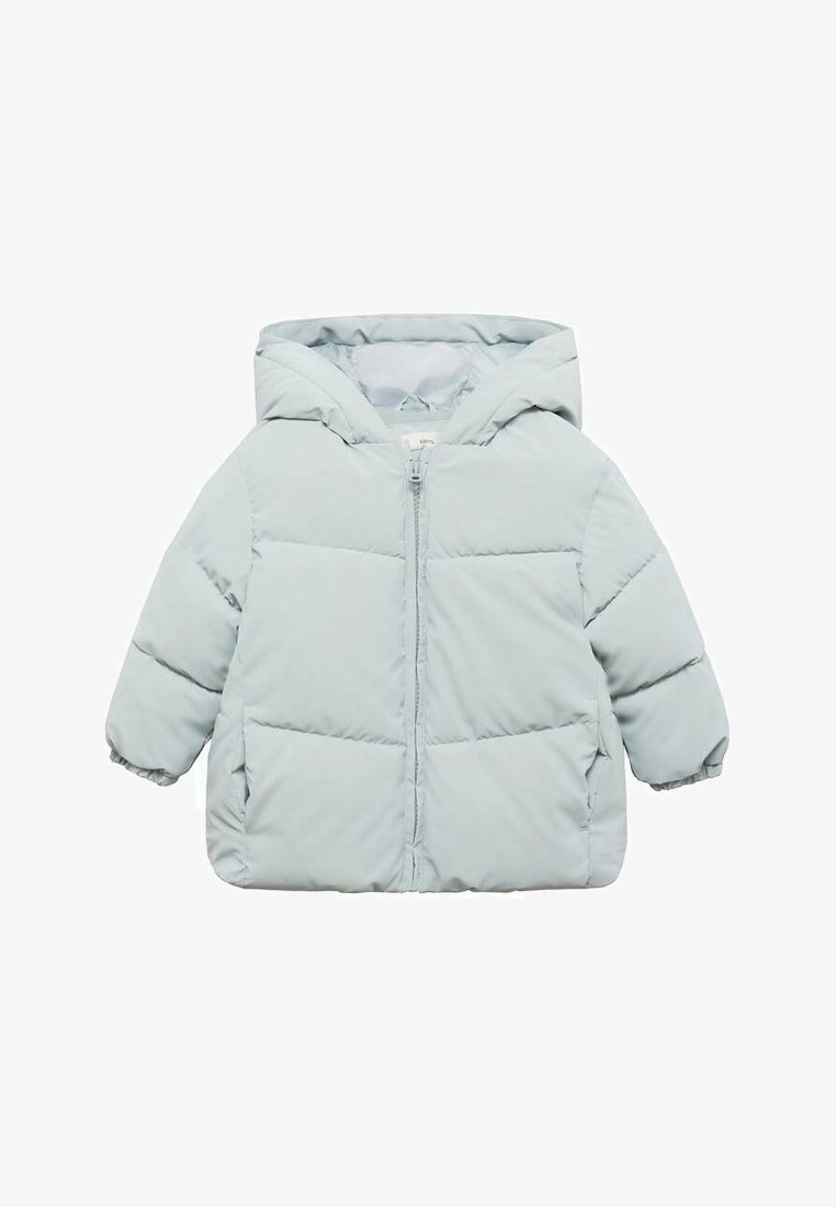 Mango Kids Zimski plašč - light blue