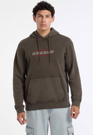 LOGO - Sweat à capuche - braun