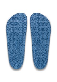 Sottili blu con un motivo esagonale per una migliore aderenza. Realizzate in materiale flessibile con una superficie texture per comfort e supporto.