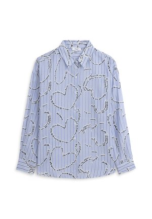 Twist, TWIST SHIRT STRIPED SLOGAN SHIRT - Chemisier - blue