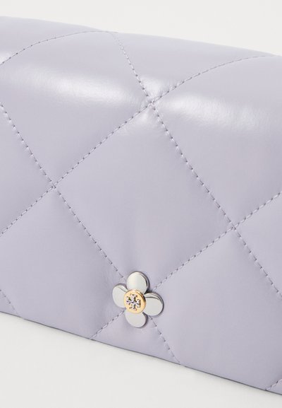 Tory Burch KIRA DIAMOND CHAIN - Skuldertasker - purple heather