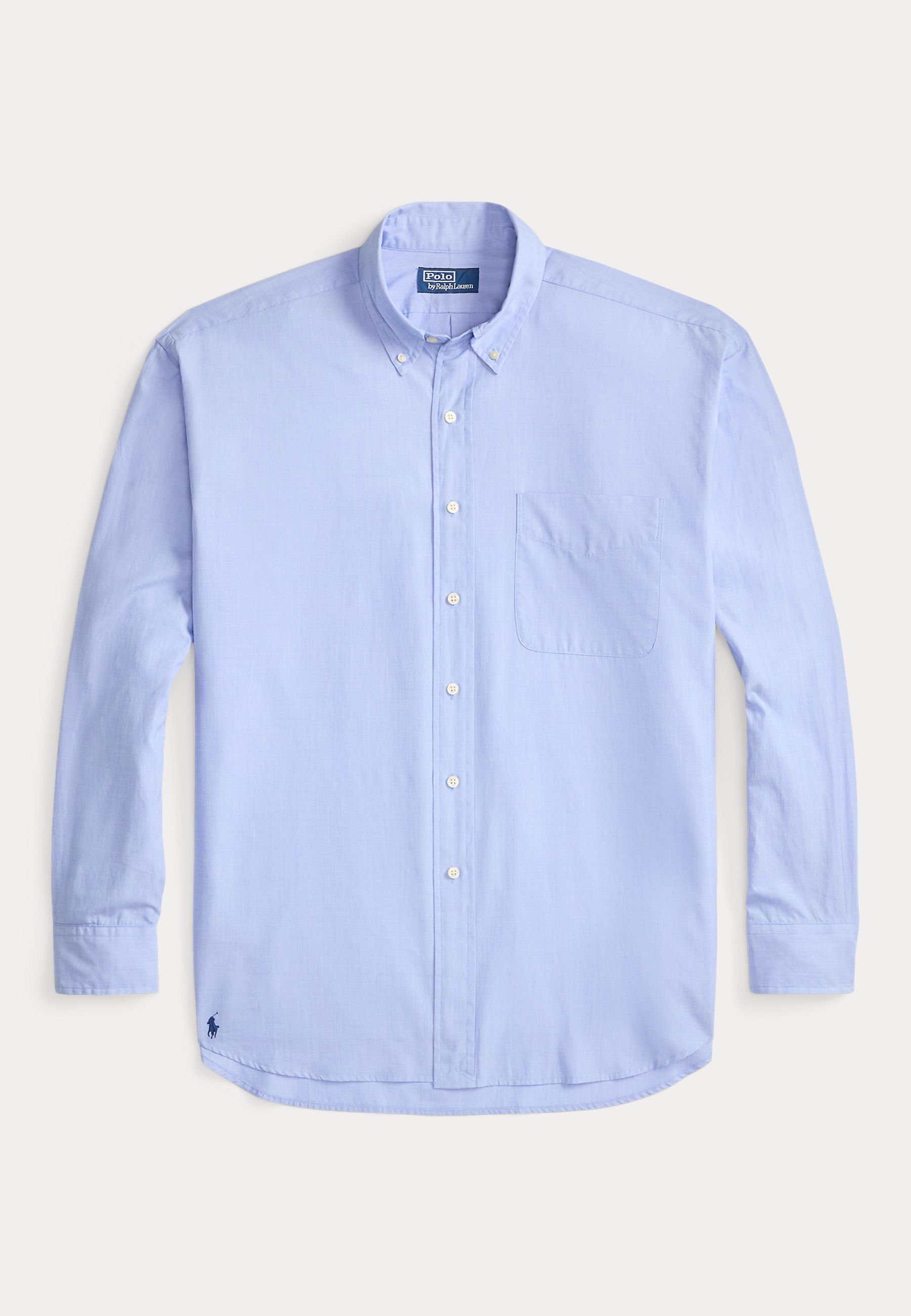 Polo Ralph Lauren THE BIG SHIRT - Shirt - blue/black - Zalando.co.uk