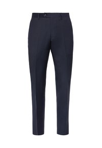 Boggi Milano BIRD S EYE  - Auduma bikses - navy blue