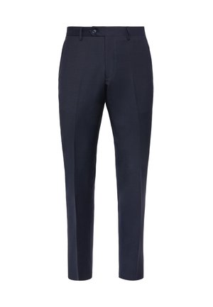 Boggi Milano, BIRD S EYE  - Pantaloni - navy blue