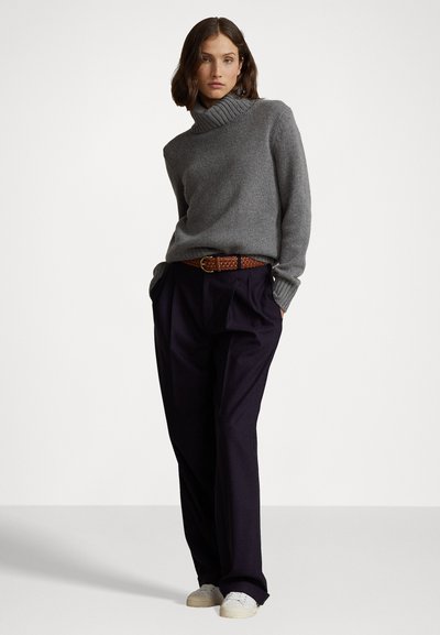 Polo Ralph Lauren WOOL ROLLNECK JUMPER - Pulover - battalion grey heather