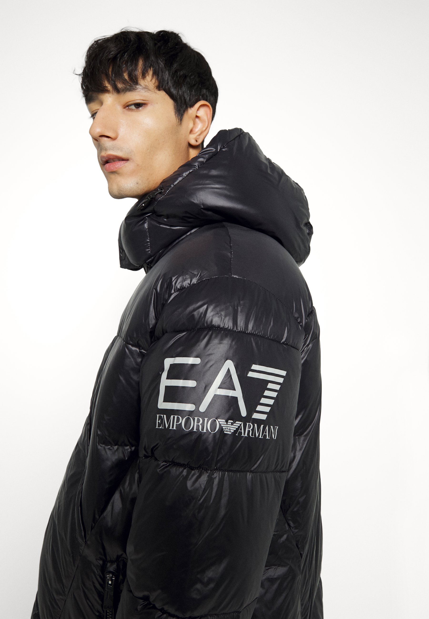 mens armani parka coat