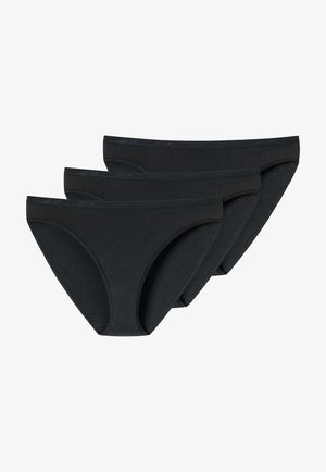 uncover by Schiesser 3-PACK TAI - Slip - schwarz