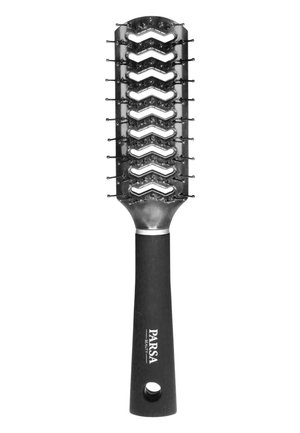 HAARBÜRSTE TREND LINE FÖHNBÜRSTE MIT KUNSTSTOFFPINS SCHWARZ - Brush