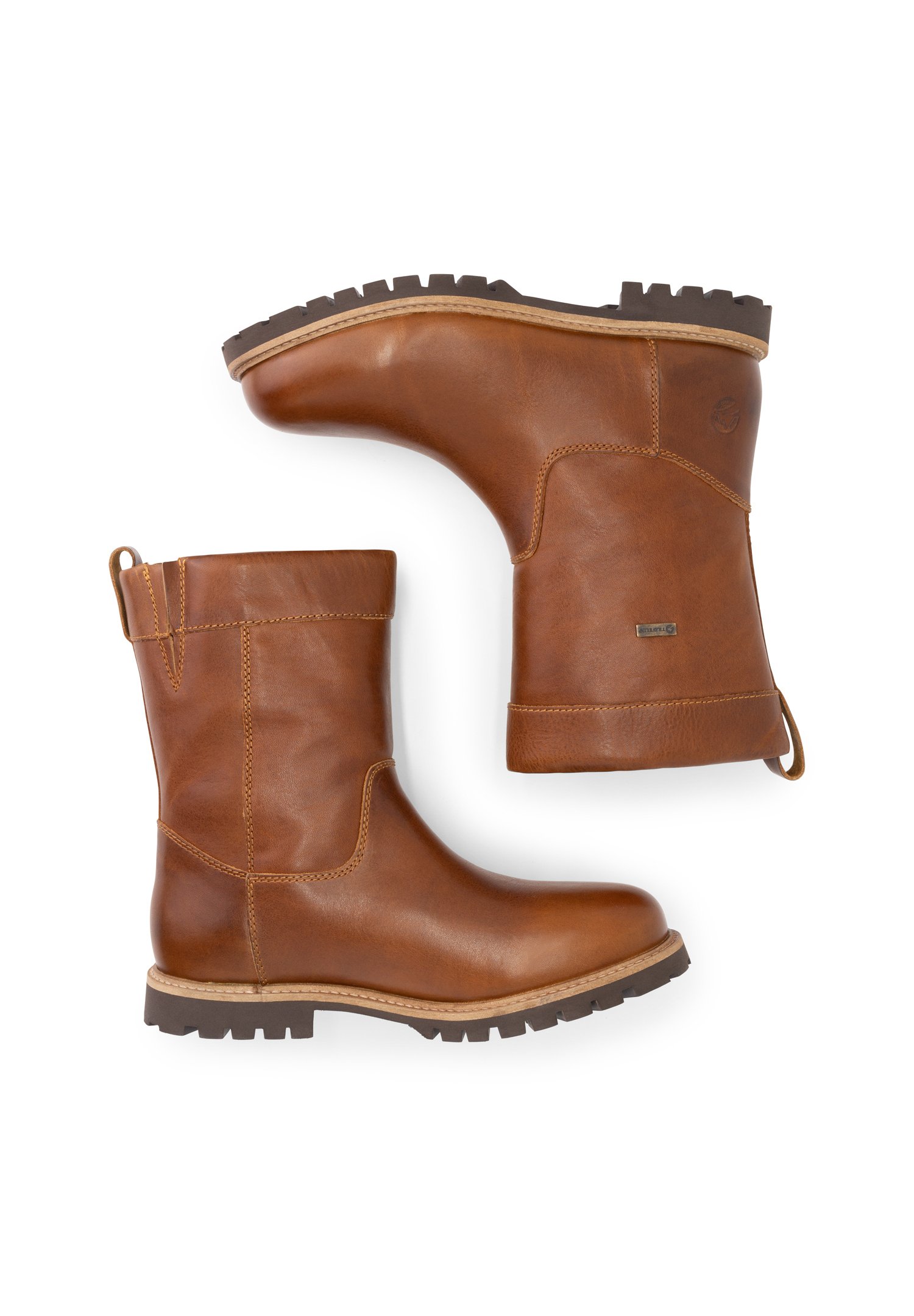 Travelin Korte laarzen - cognac/Cognac - Zalando.nl