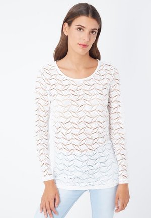 Outfitters Nation, CALADO - Jersey de punto - blanco