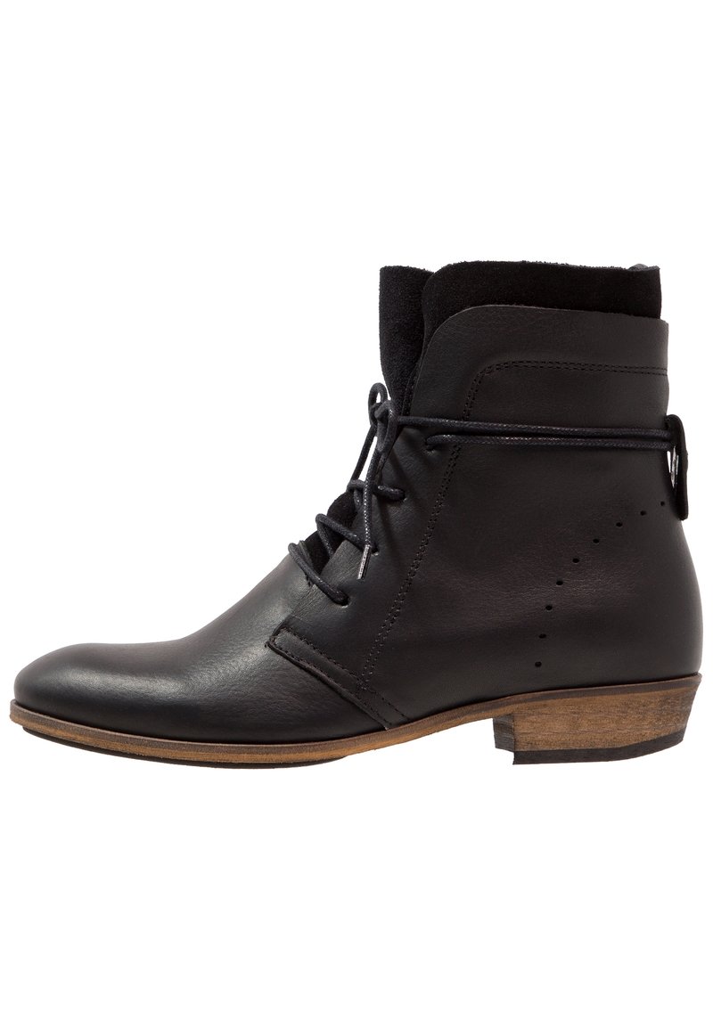 HUB Nauhalliset nilkkurit - black