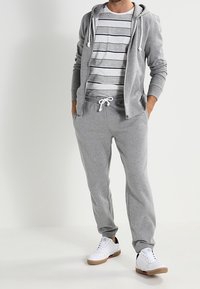 Pier One Sweatjacke - mottled grey