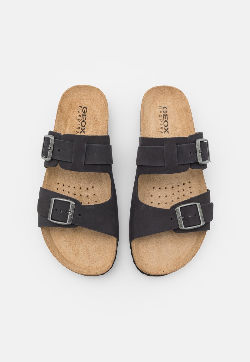 Sandales Geox Homme U Sandal Ghita B - Cuir Véritable Confortable
