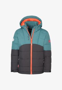 Unselected, stormy blue/black/flame orange