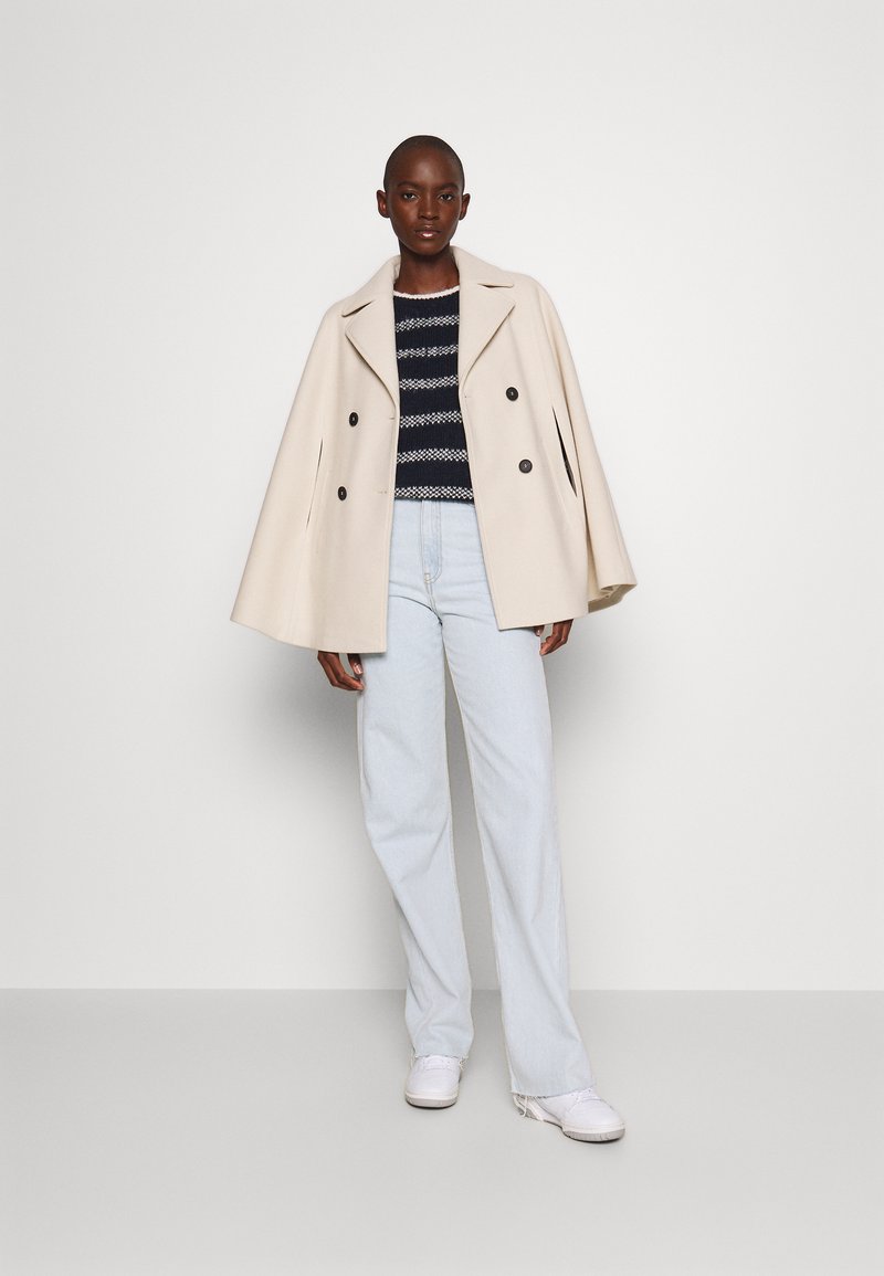 ONLY Tall ONLJULIA - Poncho - oatmeal/beige