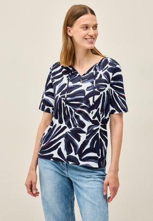 Cecil T-Shirt print - blau