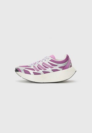 ADIZERO ARUKU UNISEX - Joggesko - silver-coloured/rich mauve/preloved purple