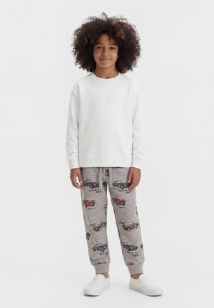 Name it NMMREINER PANT BOX - Pantaloni sportivi - grey melange