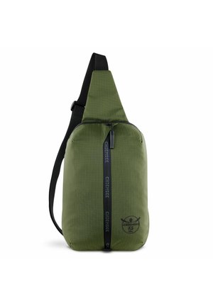 LIGHT N BASE - Cross body bag - olive
