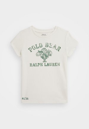 Polo Ralph Lauren POLO BEAR COTTON JERSEY TEE - Potiskana majica - nevis