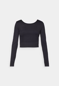 ONPJAIA LIFE CROP SEAM TOP - Top dugih rukava - black