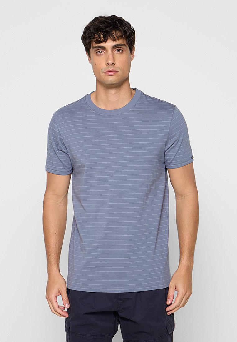 NO EXCESS T-shirt print blauw
