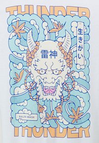 Jack & Jones JORKATANA TEE CREW NECK UNISEX - Majica kratkih rukava s printom - bright white