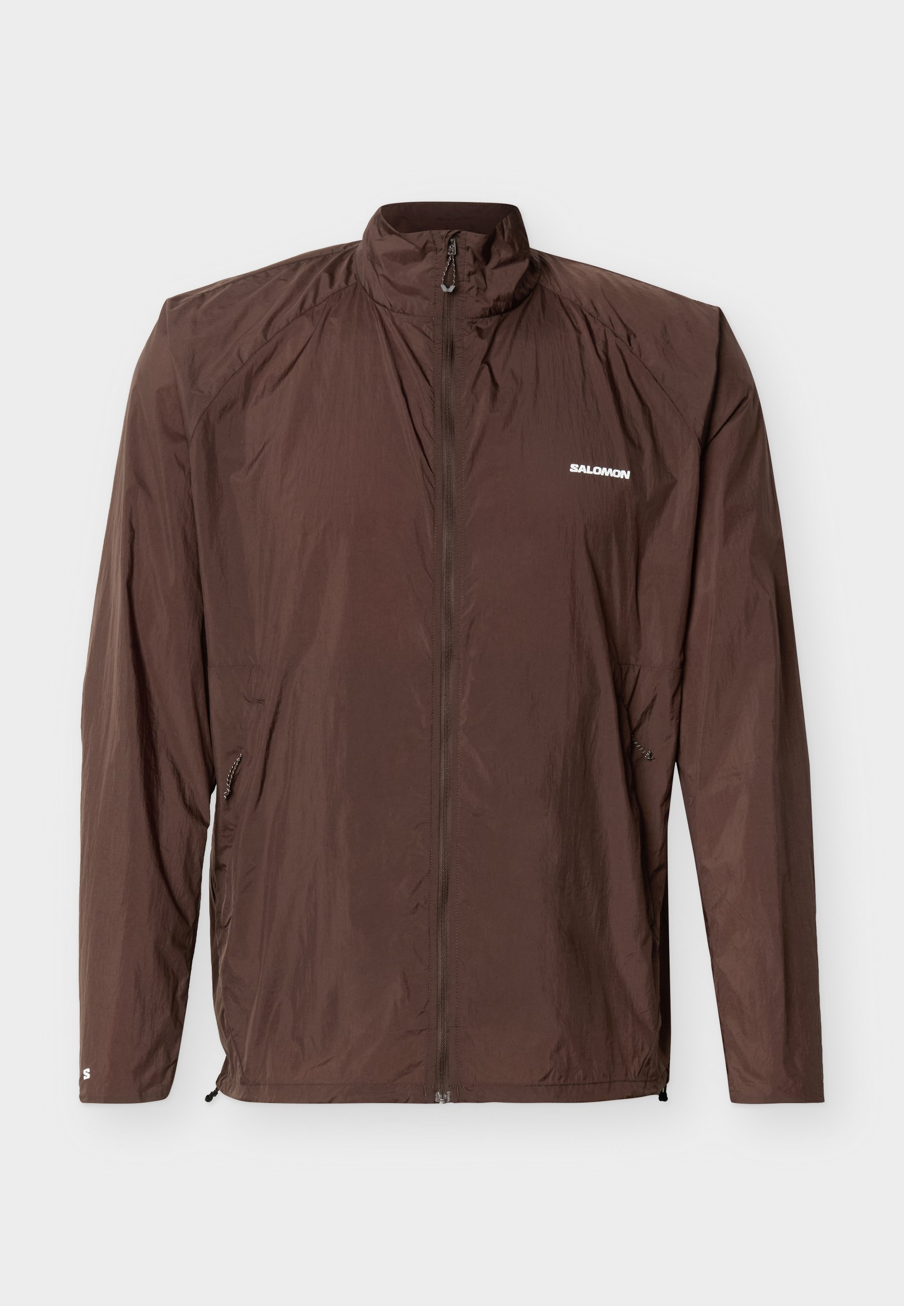 Salomon SHKOUT FLY REGULAR FIT - Running jacket - coffee bean
