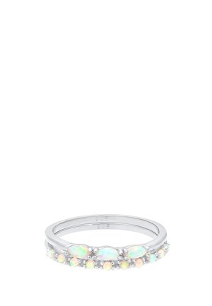 2 PACK - Ringe - silberfarben