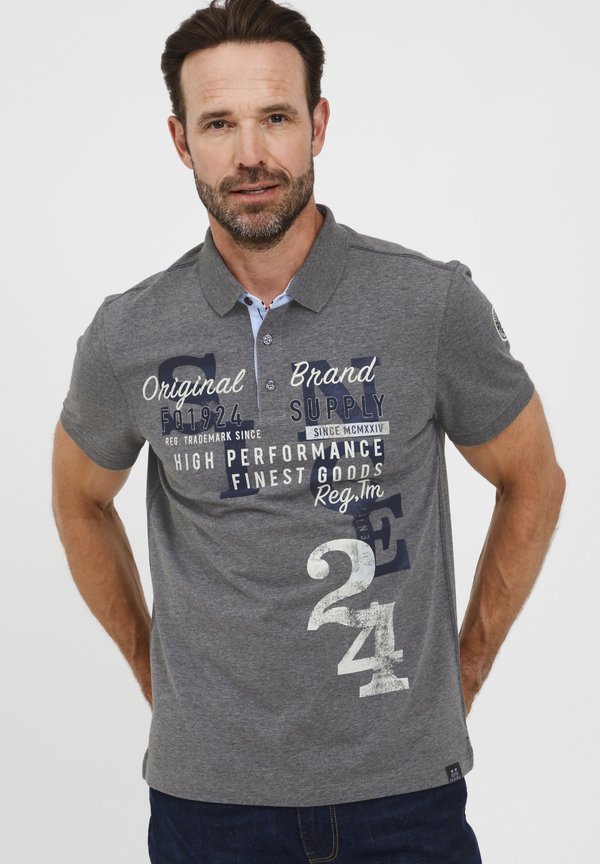 FQRagnar - Polo shirt - pewter mix