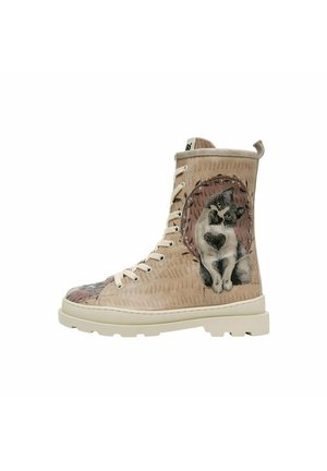 GISELE HEART CAT - Platform ankle boots - braun