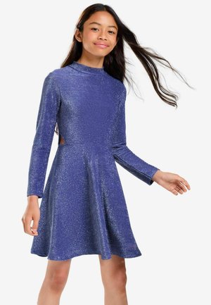Lipsy GLITTER CUT OUT - REGULAR FIT - Cocktailkleid/festliches Kleid - navy blue