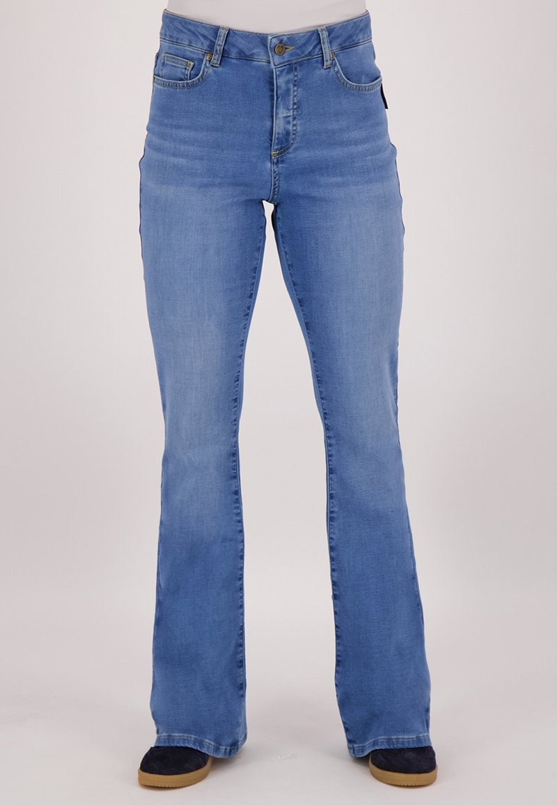 JE M'APPELLE DAMES - Bootcut jeans - lichtblauw