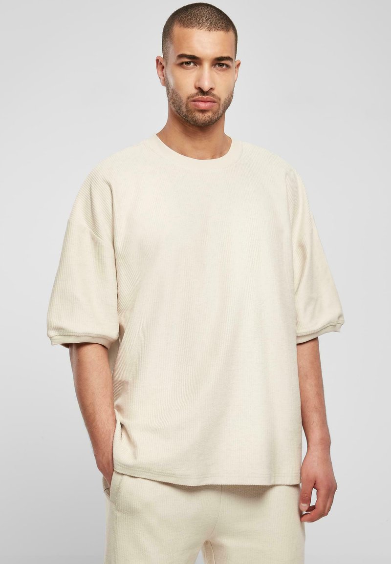 Urban Classics TERRY BOXY - Tricou basic - softseagrass