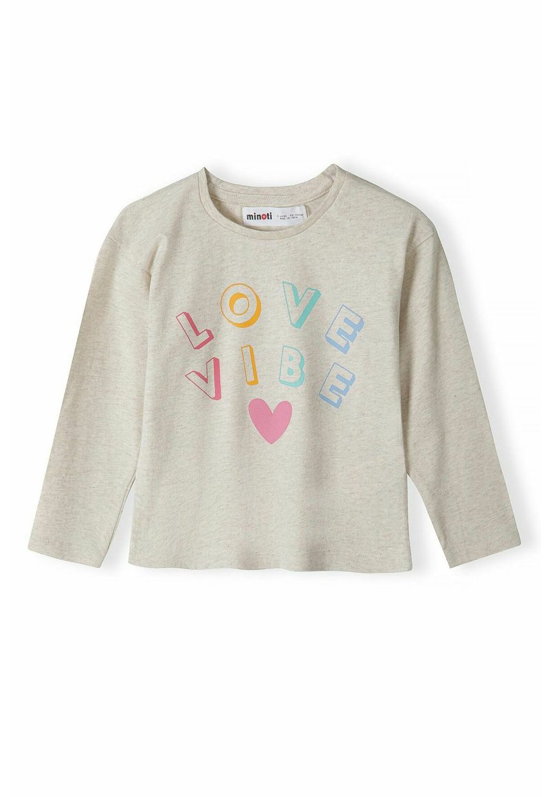 MINOTI Longsleeve beige mêleerd MINOTI Longsleeve beige mêleerd