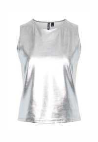 PCSOFFI TANK - Débardeur - silver