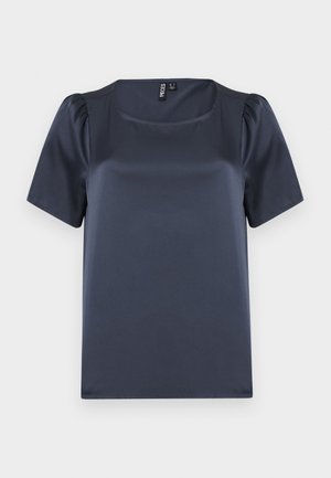 Pieces, PCJESSA O NECK - Lihtne T-särk - ombre blue
