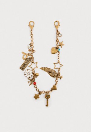 BAG CHARM - Porte-clefs - multi-colored/antique gold-coloured
