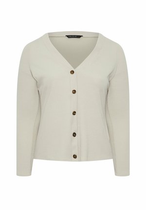 Yours Clothing, PLUS SIZE CARDIGANS - Cardigan - beige