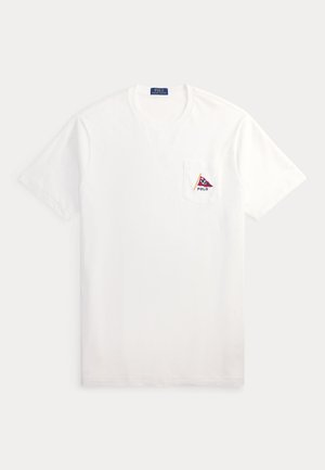 Polo Ralph Lauren Big & Tall, POLO BEAR JERSEY T-SHIRT - Basic póló - white