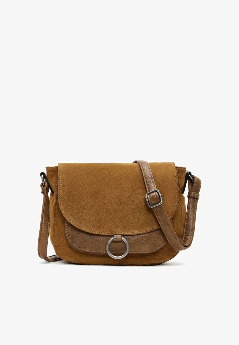 Derimod Bandolera - light brown