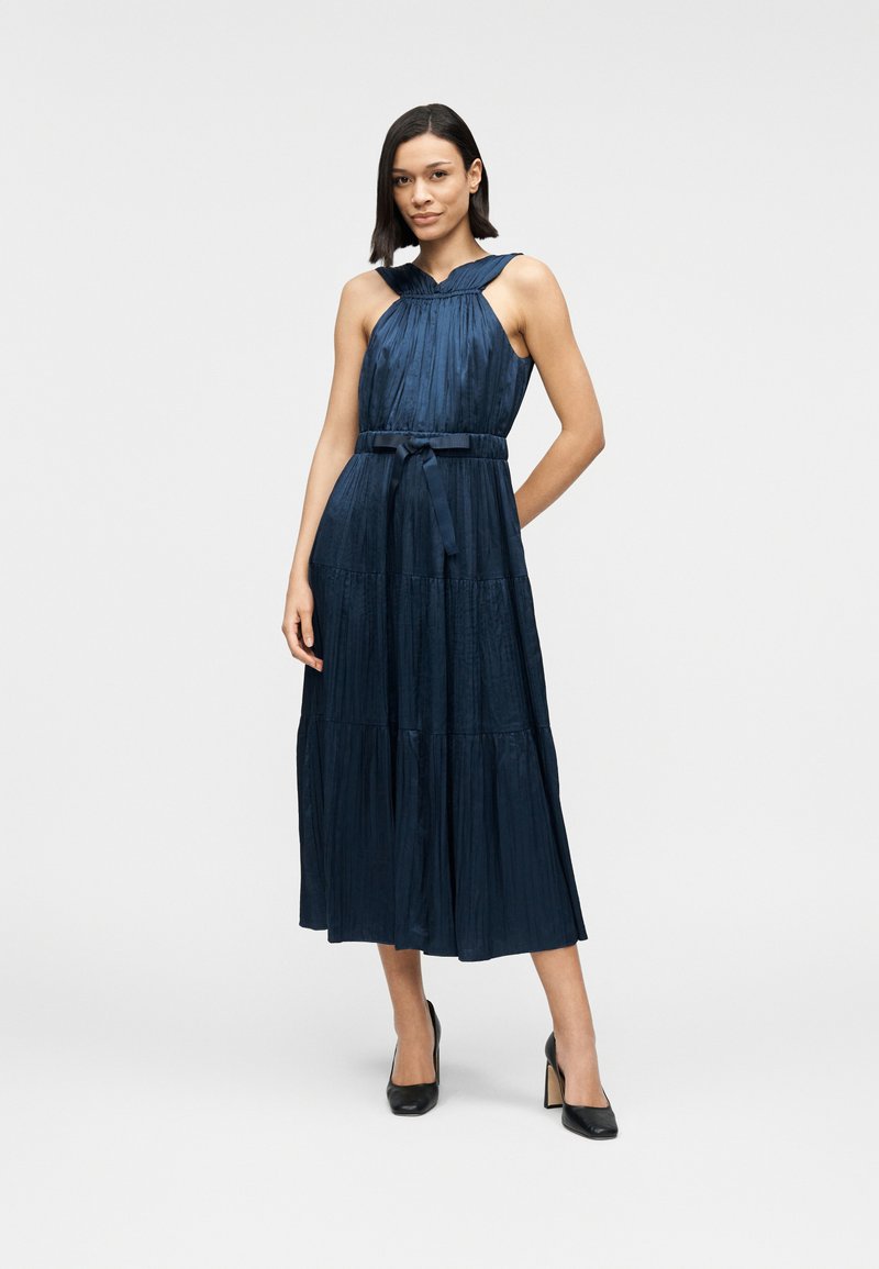 DKNY TIE WAIST DRESS - Occasion wear - blue - Zalando.ie